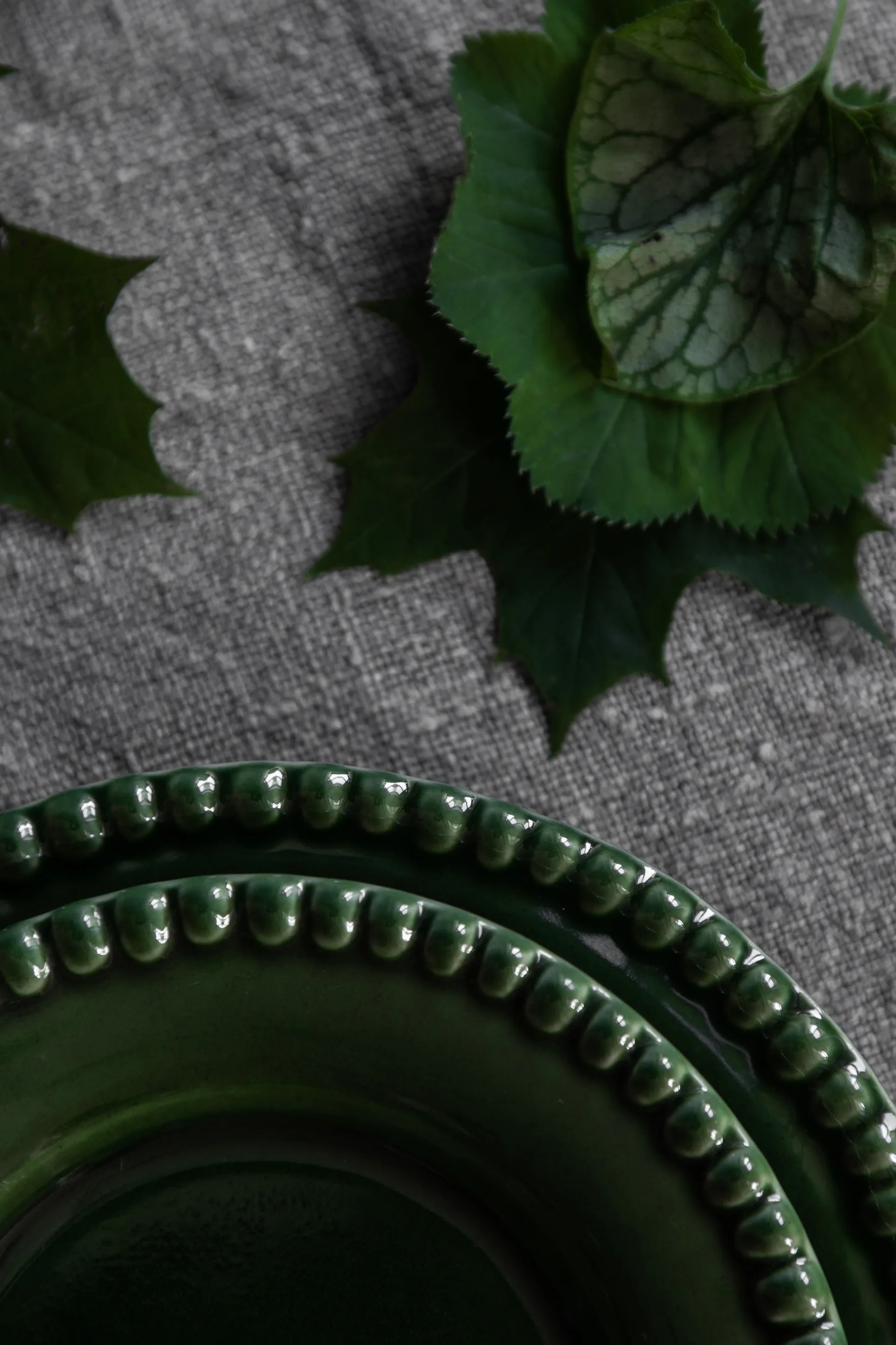 Daria πιάτο επιδορπίου Ø22 cm Συσκευασία 2 τεμαχίων , Βρύο PotteryJo