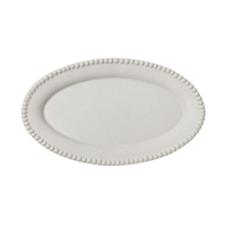 Daria πιάτο σερβιρίσματος 35 cm stengods - Λευκό του βαμβακιού - PotteryJo