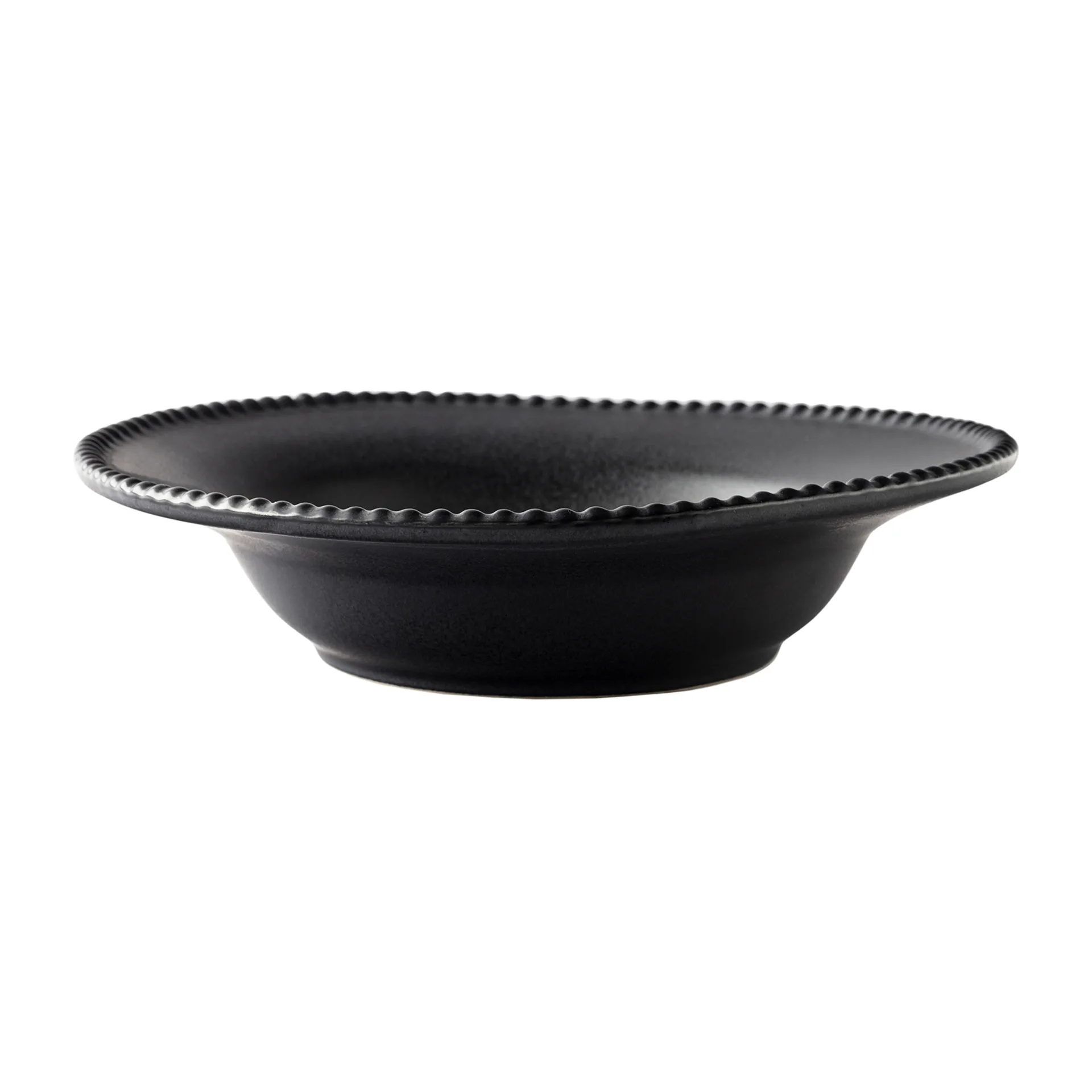 Daria πιάτο ζυμαρικών Ø35 cm, Μαύρο μελανιού PotteryJo