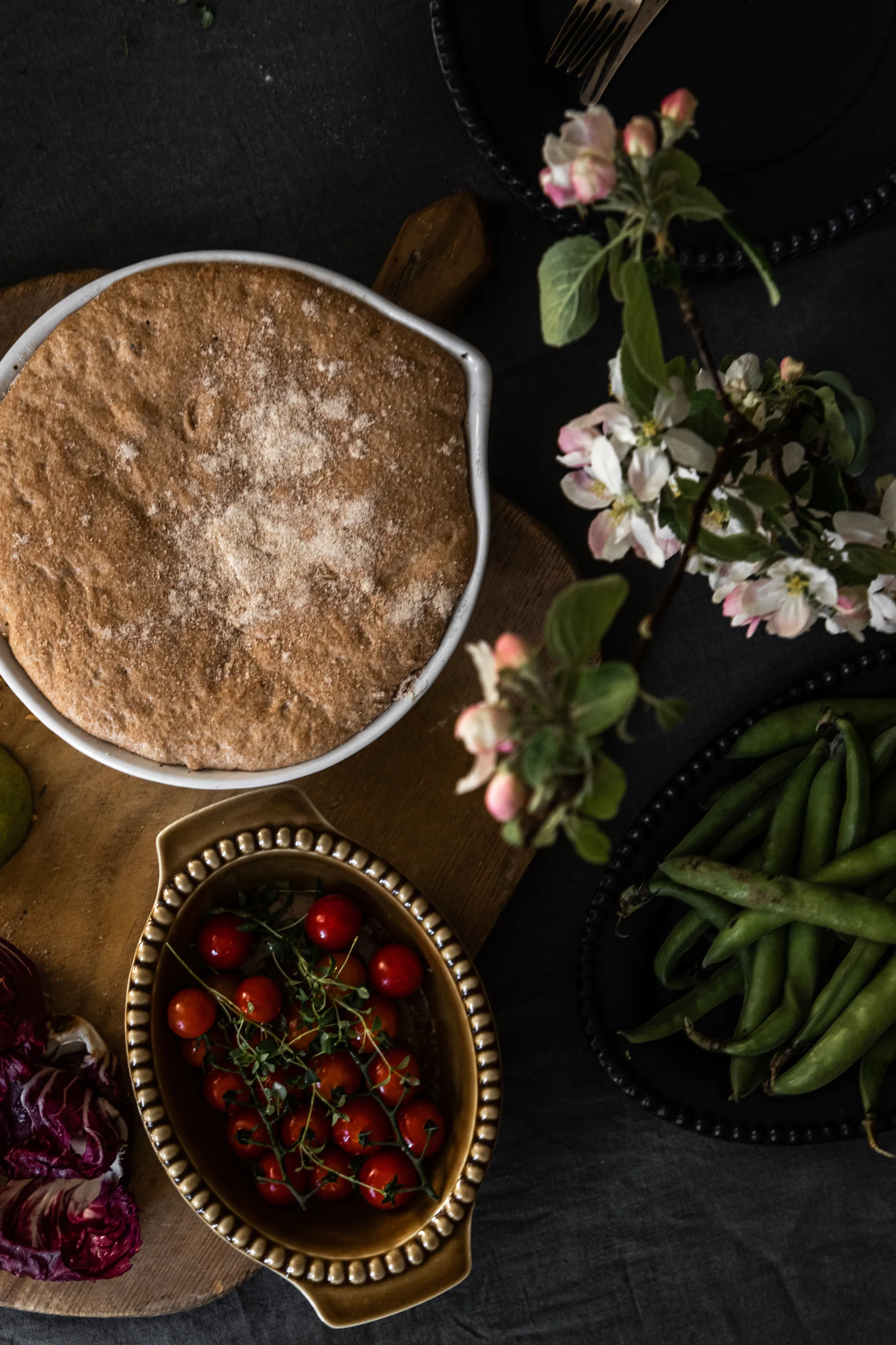 Peep dough μπολ 27 cm, λευκό του βαμβακιού PotteryJo