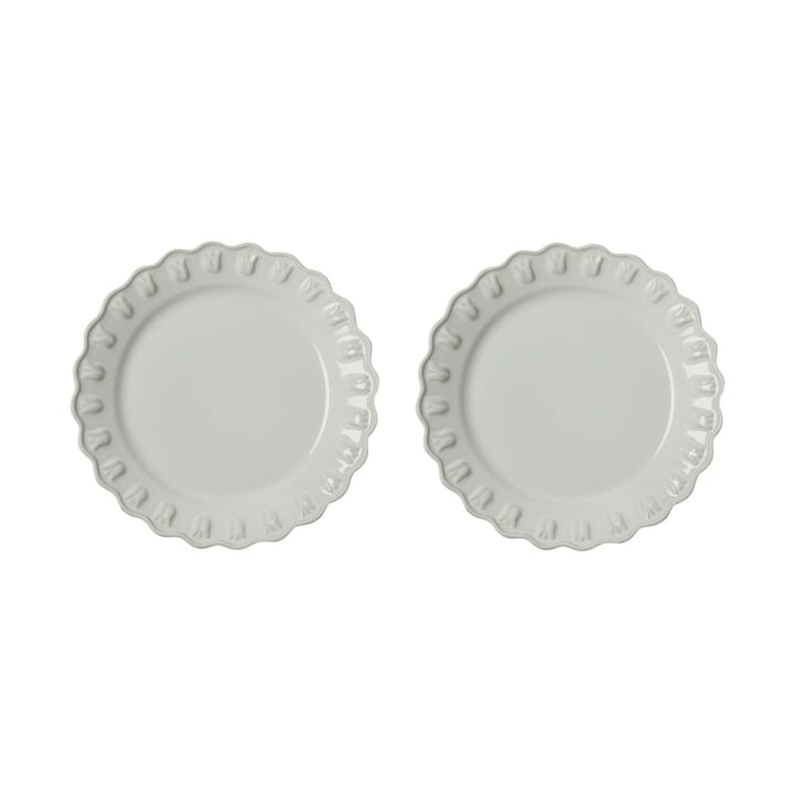 Tulipa μικρό πιάτο Ø20 cm συσκευασία με 2 τεμ., White PotteryJo