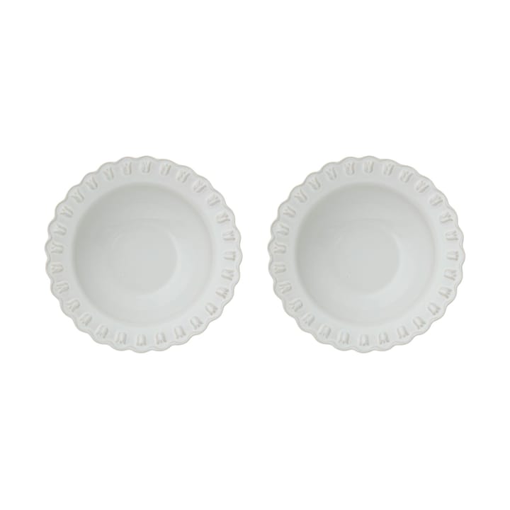 Tulipa βαθύ πιάτο Ø23 εκ. συσκευασία με 2 τεμ., White PotteryJo