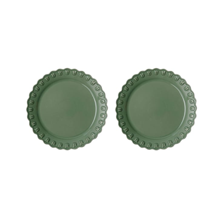Tulipa πιάτο Ø26 cm συσκευασία με 2 τεμ. - Verona green - PotteryJo