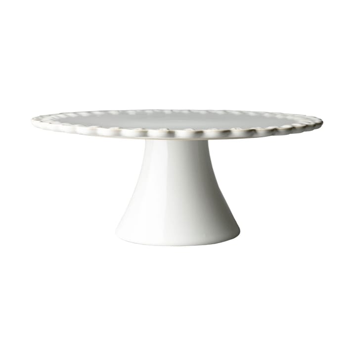 Tulipa πιάτο κέικ Ø30 cm, White PotteryJo