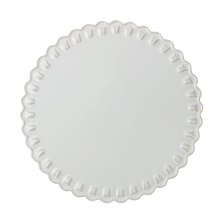 Tulipa πιάτο κέικ Ø30 εκ., White PotteryJo