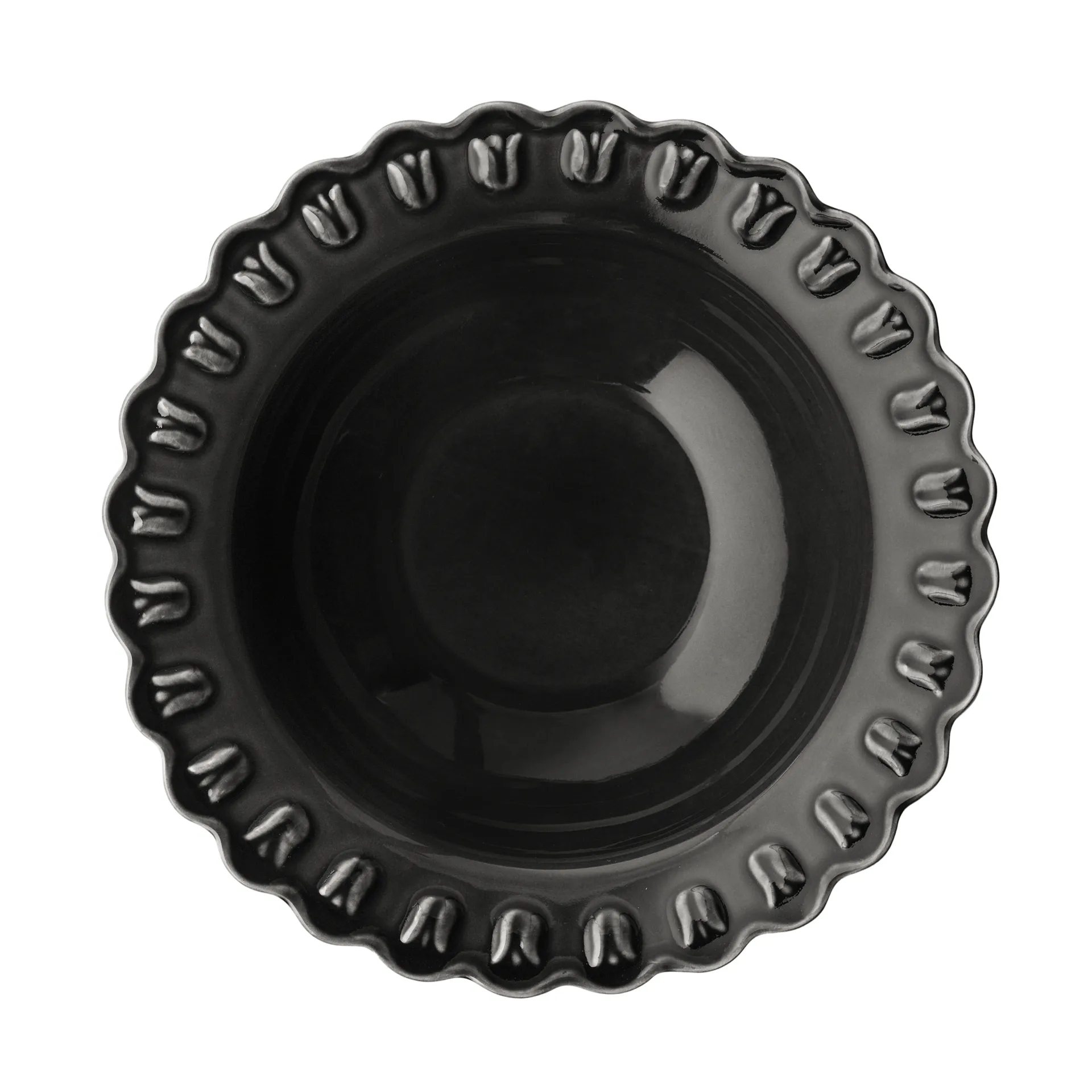 Tulipa μπολ σερβιρίσματος large Ø30 εκ., Almost black PotteryJo
