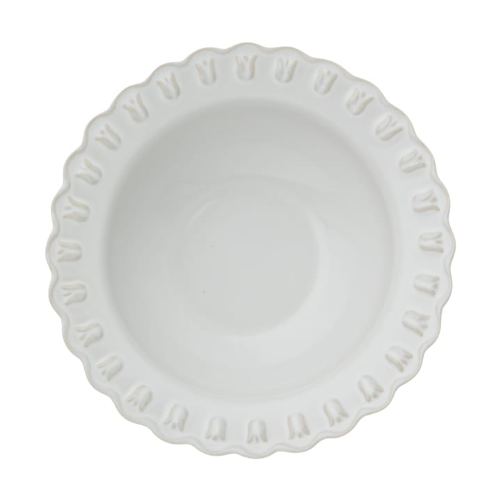 Tulipa βαθύ πιάτο small Ø17 εκ. 2-pack, White PotteryJo