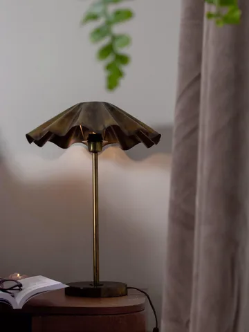 Aira επιτραπέζιο φωτιστικό - Ορείχαλκος με πατίνα, 54 εκ. - PR Home