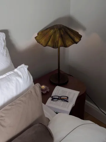 Aira επιτραπέζιο φωτιστικό - Ορείχαλκος με πατίνα, 54 εκ. - PR Home