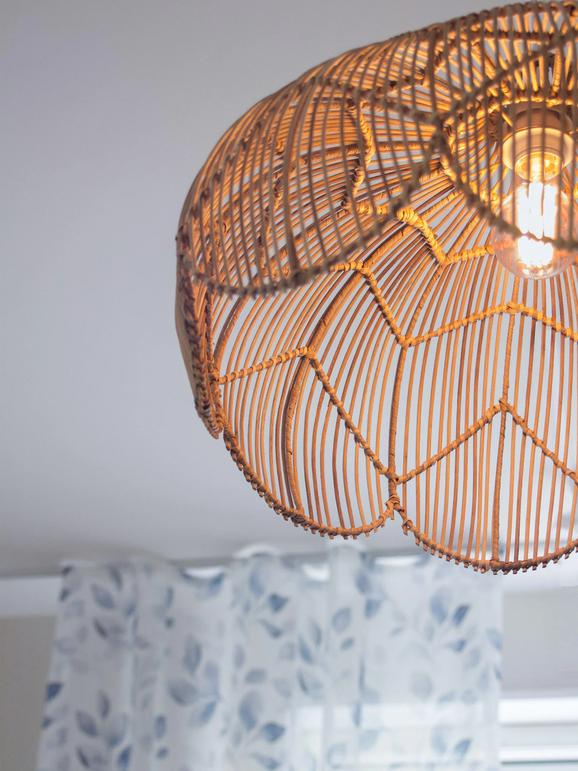 Belle κρεμαστό φωτιστικό, Φυσικό, Ø53x32 εκ. PR Home