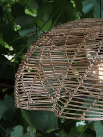 Mayla κρεμαστό φωτιστικό για εξωτερικούς χώρους - Φυσικό, Ø53x32 εκ. - PR Home