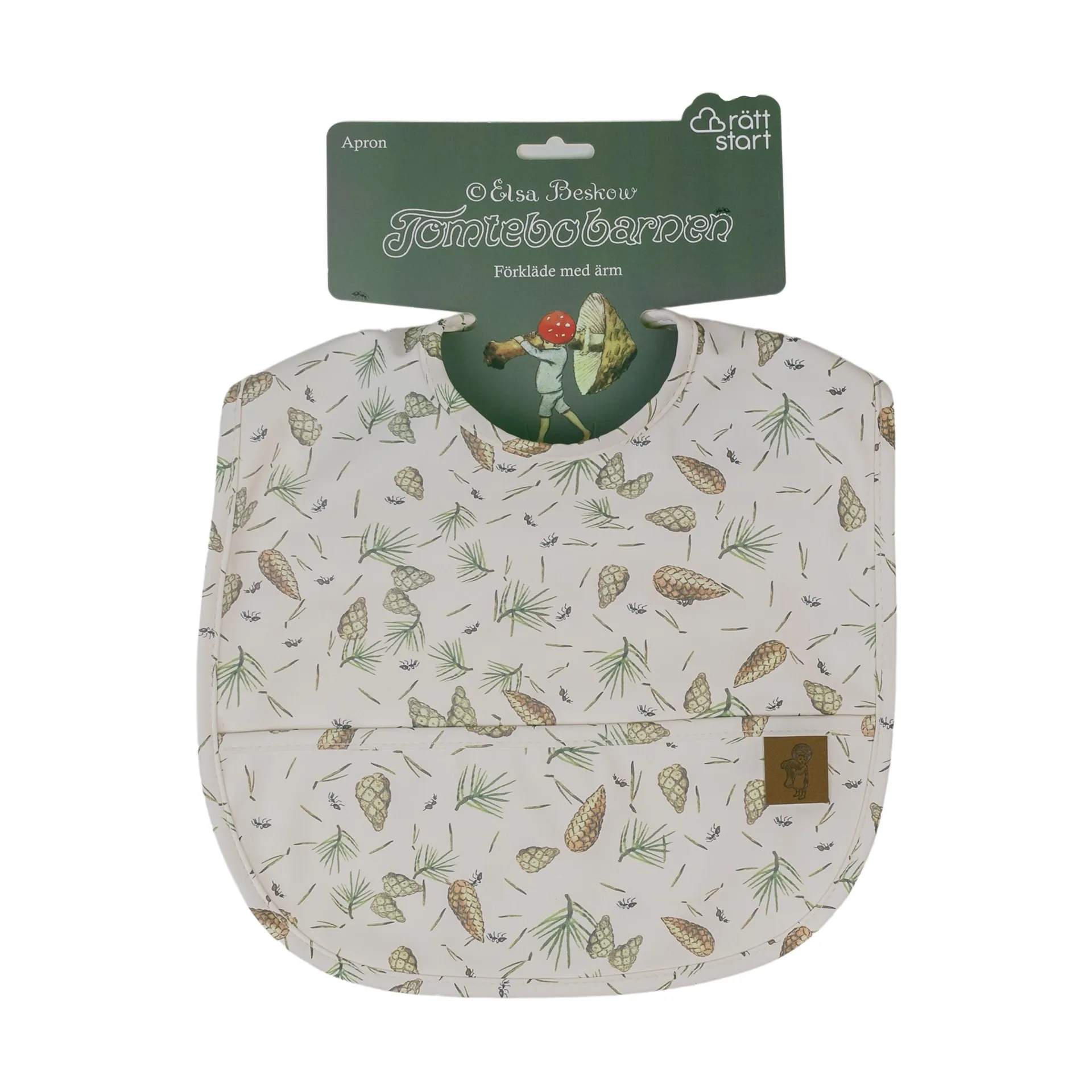Σαλιάρα Elsa Beskow Tomtebobarnen, Πράσινο Rätt Start