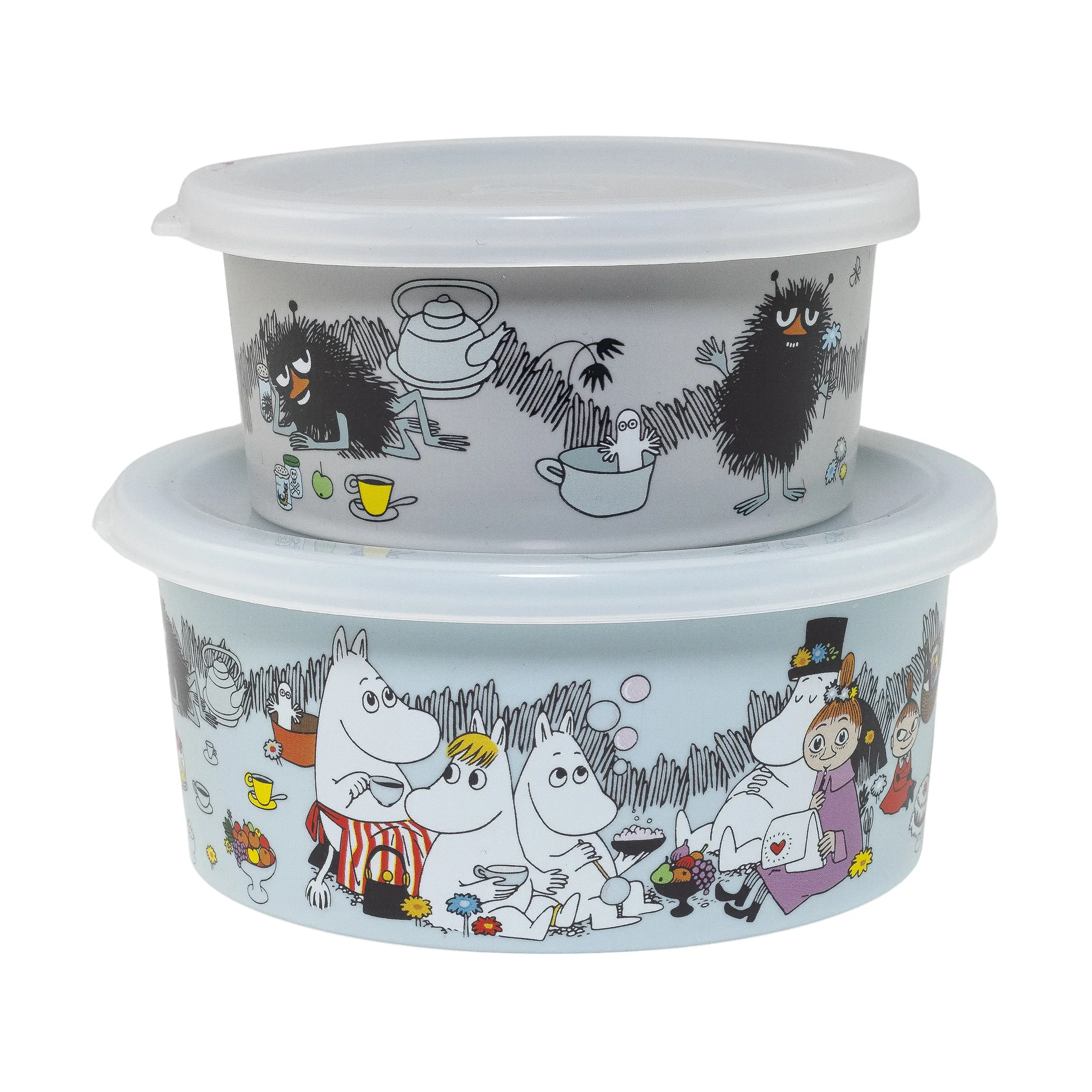 Κουτί σνακ Moomin Picnic Stinky 2-pack, Multi Rätt Start