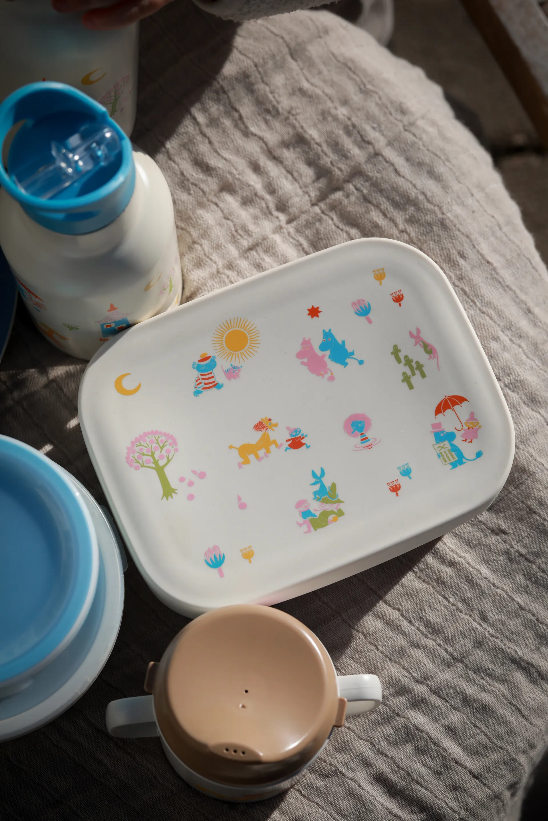 Mumin 80 τάπερ μεταλλικό 13x17 εκ., Μπεζ Rätt Start