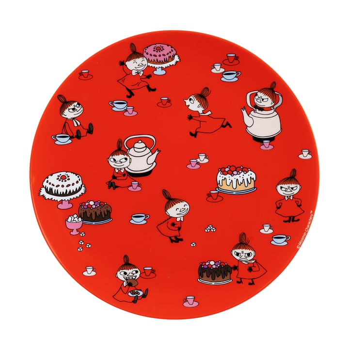 Mumin Lilla My πιάτο Ø19,8 cm - Κόκκινο - Rätt Start