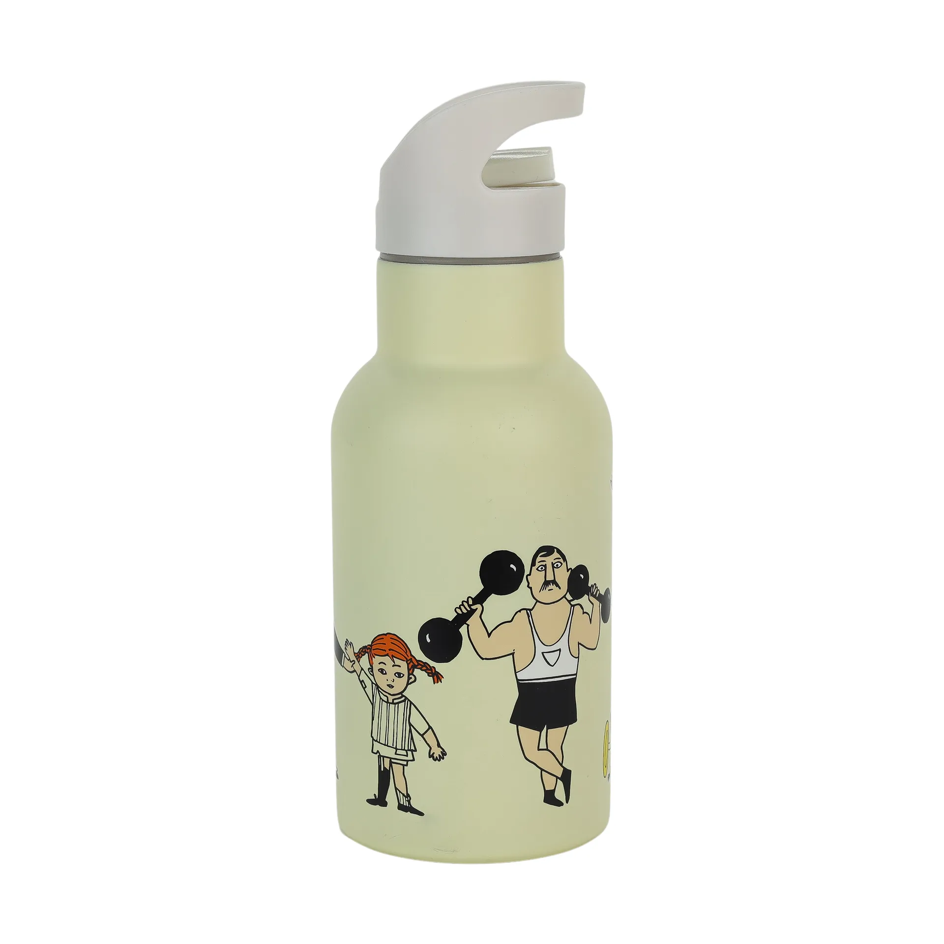 Μπουκάλι νερού Pippi Cirkus 34 cl, Κίτρινο Rätt Start