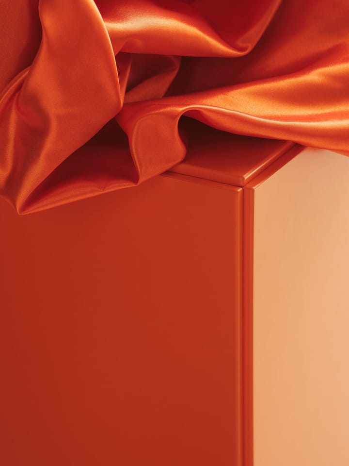 Relief γραφείο χαμηλό με πόδια 123x46,6 εκ. πορτοκαλί Relief