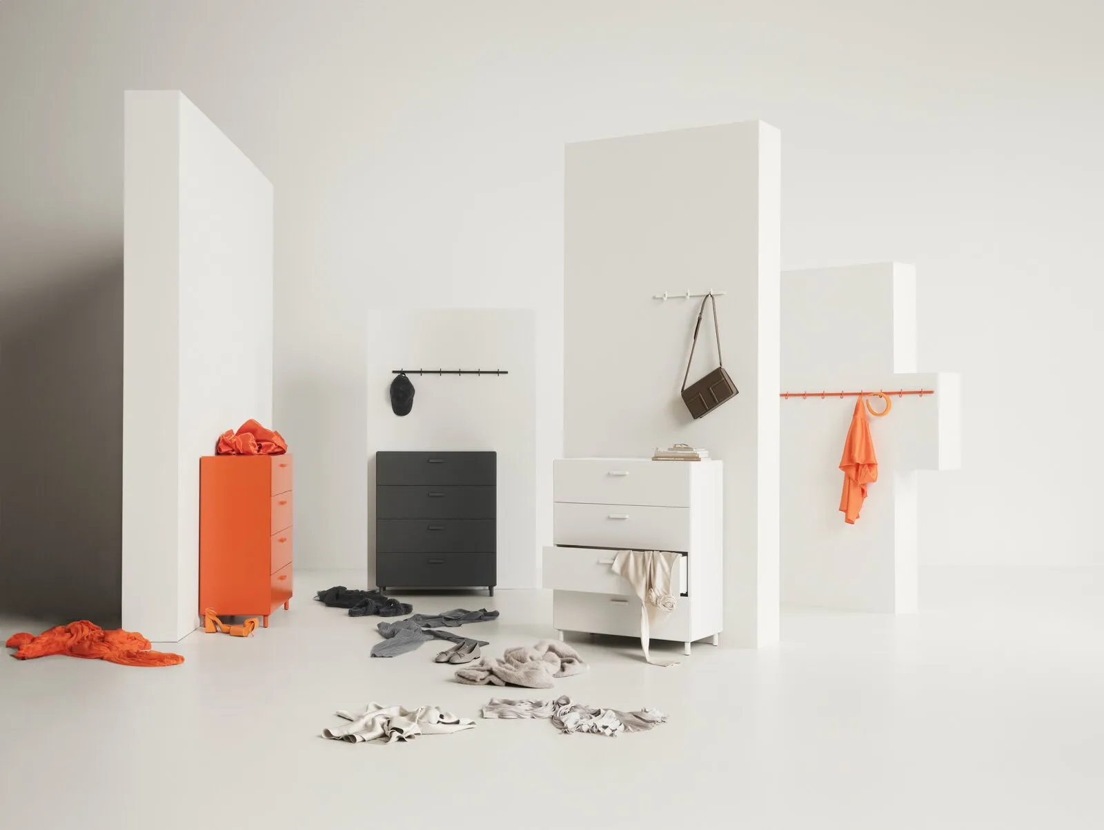 Relief γραφείο ευρύ με πόδια 82x92,2 εκατοστά λευκό Relief