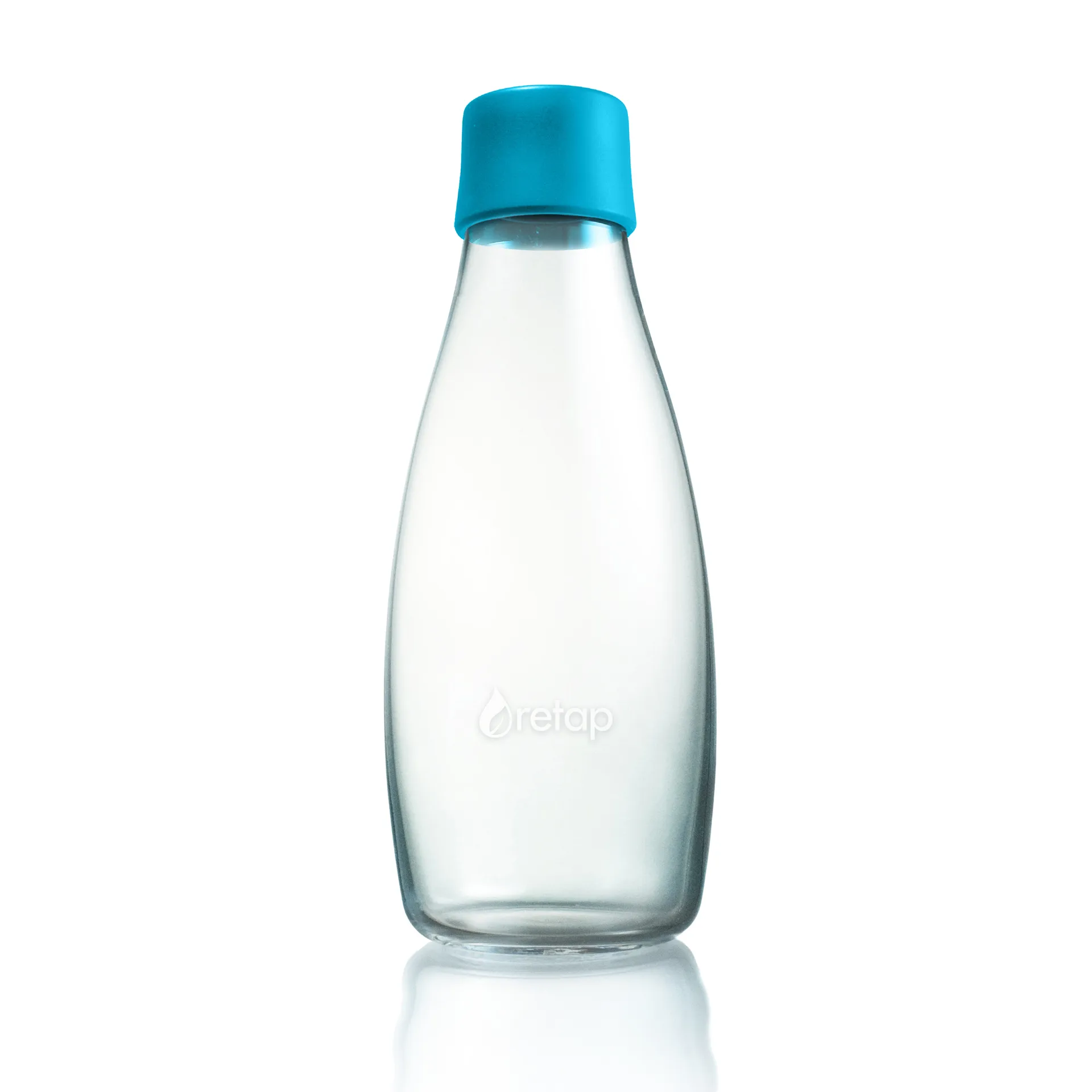 Retap γυάλινο μπουκάλι 0.5 l, γαλάζιο Retap