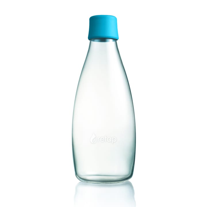 Retap γυάλινο μπουκάλι 0.8 l - γαλάζιο - Retap