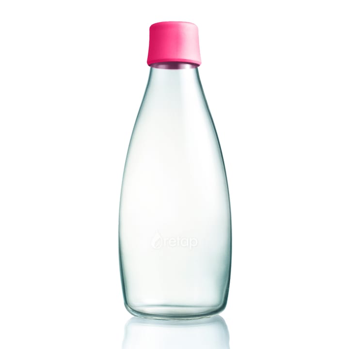 Retap γυάλινο μπουκάλι 0.8 l - ροζ - Retap