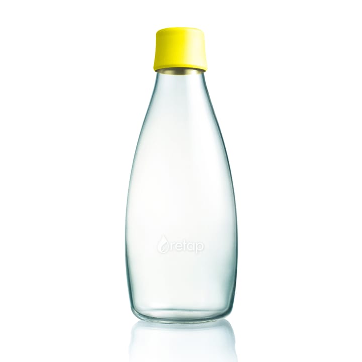 Retap γυάλινο μπουκάλι 0.8 l - κίτρινο - Retap