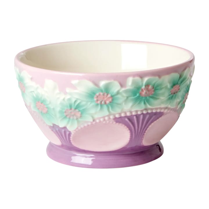 Rice κεραμικό μπολ με ανάγλυφα λουλούδια Ø 12 cm
, Lavender RICE