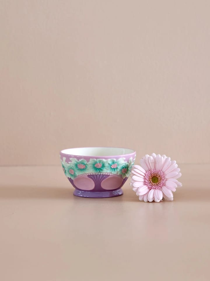 Rice κεραμικό μπολ με ανάγλυφα λουλούδια Ø 12 cm
, Lavender RICE