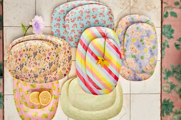 Rice πιάτο μελαμίνης 16,5x23 cm - Αγριολούλουδο - RICE