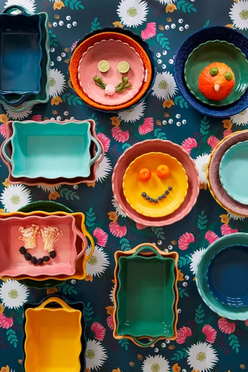 Rice φόρμα φούρνου 16x25 cm - Ροζ - RICE