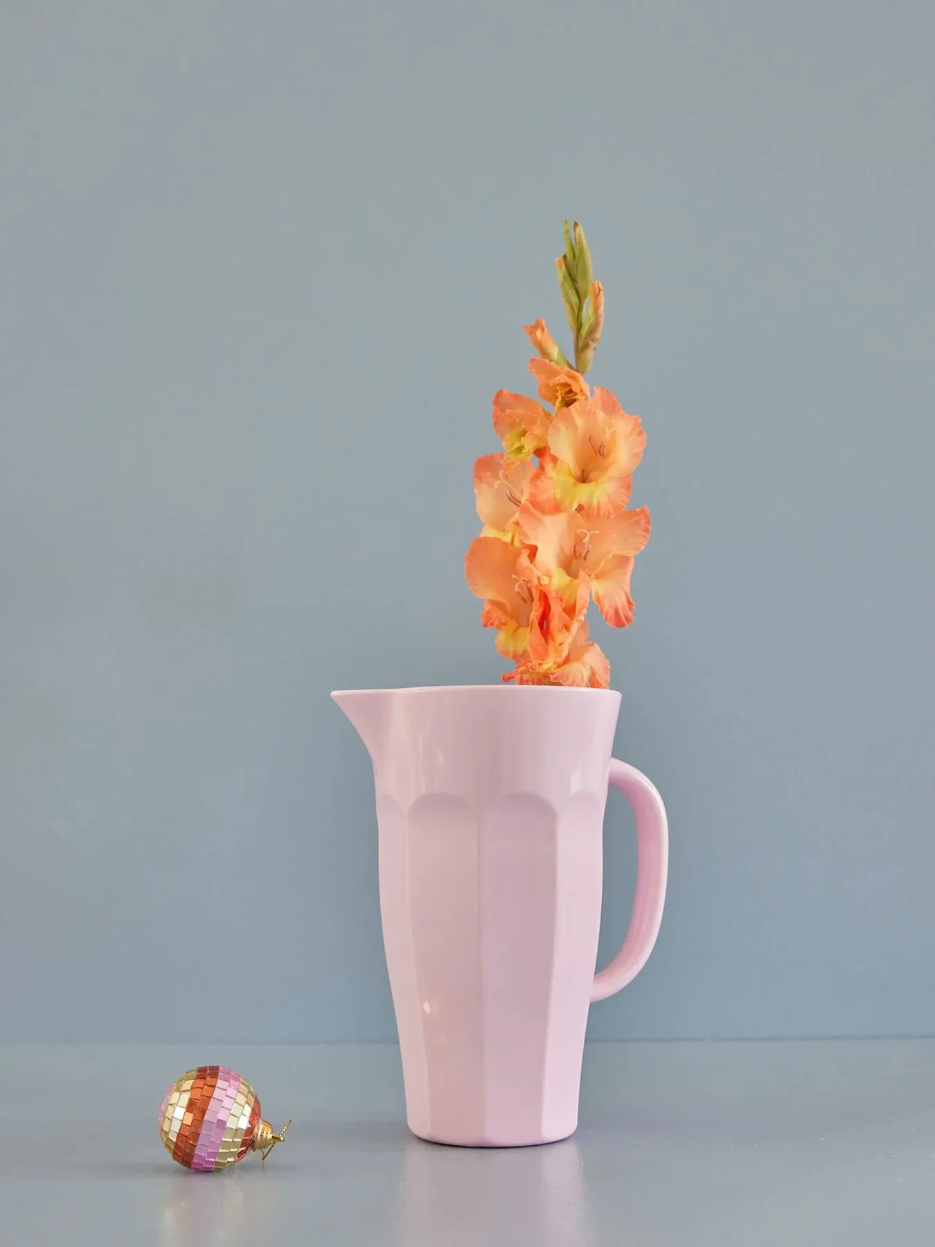 Κανάτα Rice μελαμίνης 1,75 λίτρα, Ροζ RICE