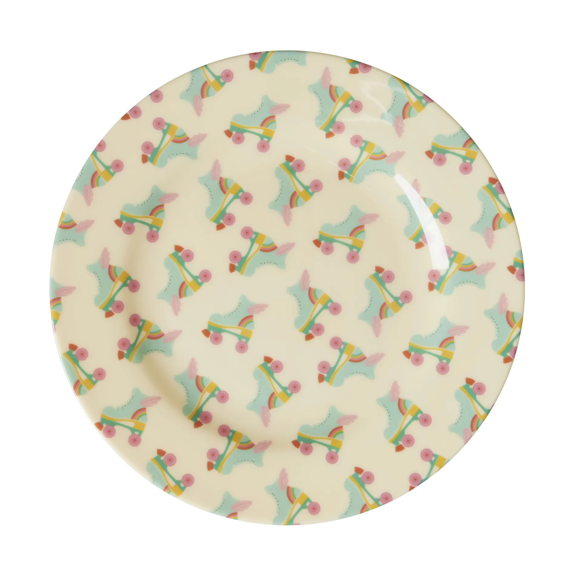 Πιάτο από μελαμίνη Rice Ø20 cm, Roller skate RICE