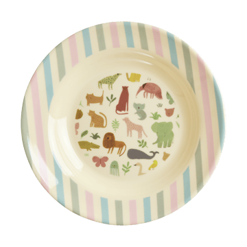 Rice παιδικό μπολ μελαμίνης Ø 20 cm - Sweet Jungle Print - RICE