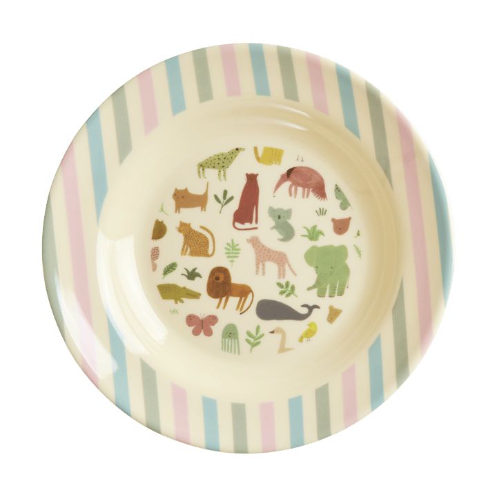 Rice παιδικό μπολ μελαμίνης Ø 20 cm, Sweet Jungle Print RICE