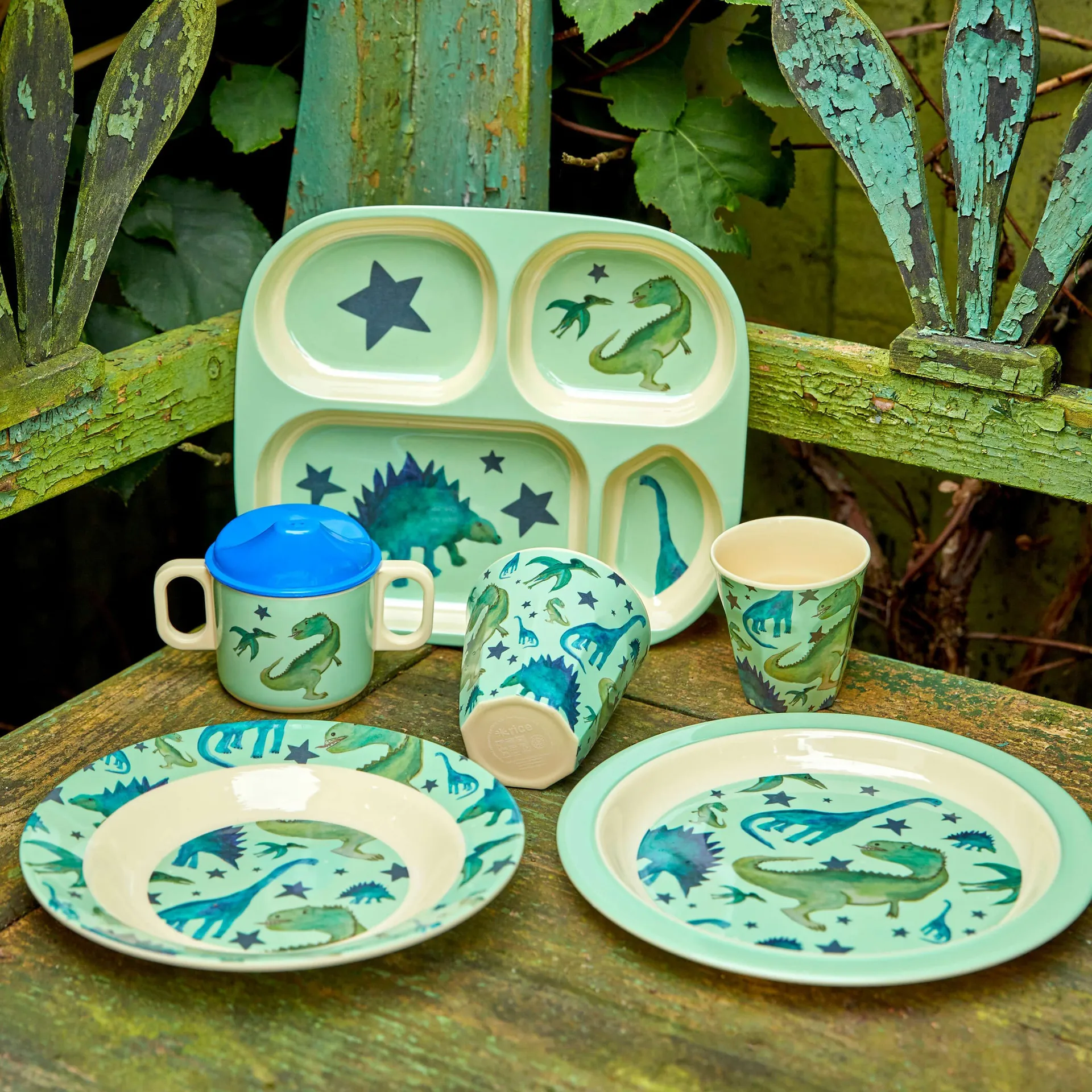 Rice παιδικό μπολ μελαμίνης Ø 20 cm, Δεινόσαυροι RICE