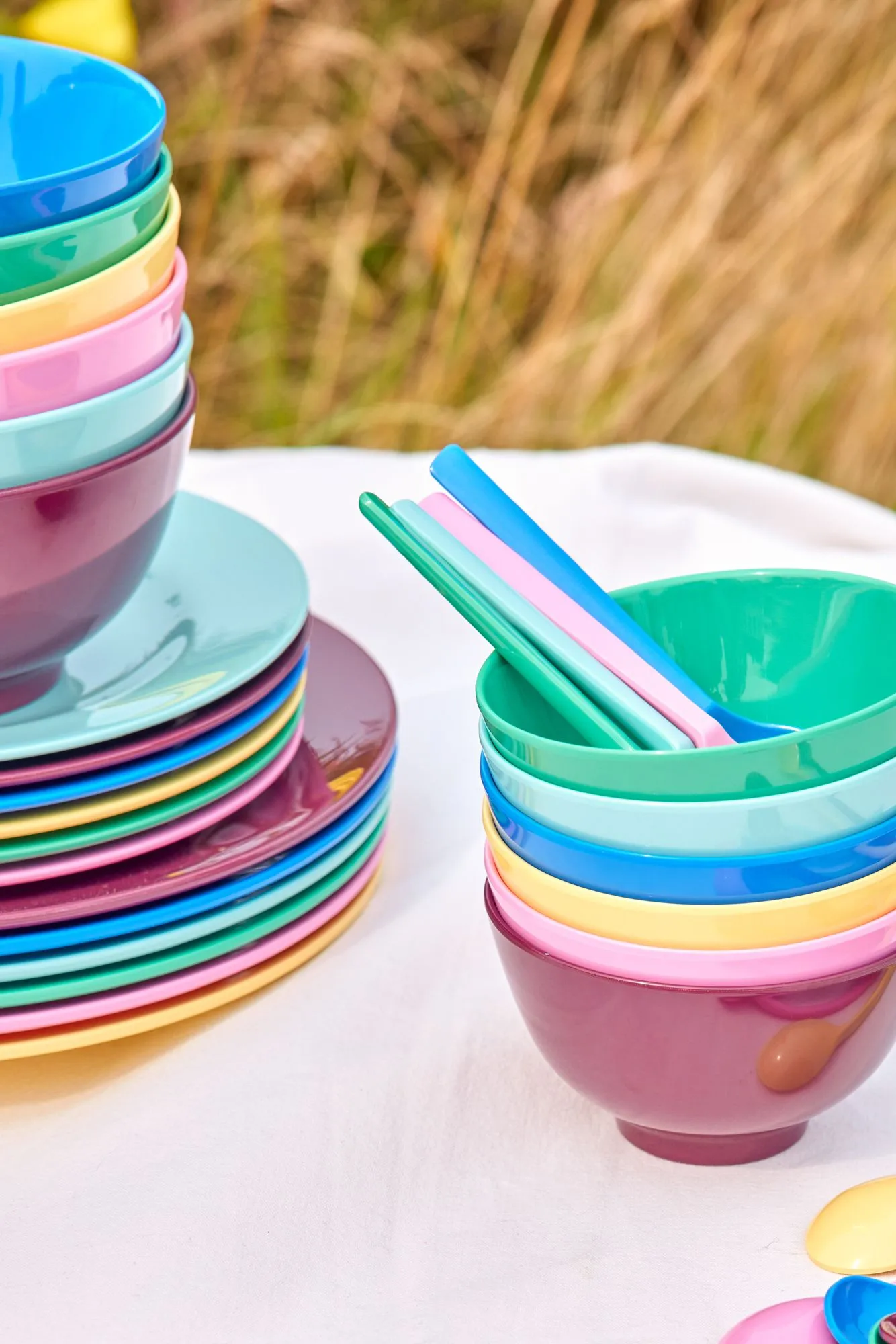 Rice μελαμινένιο πιάτο Ø21 cm 6-pack, Show youre true colors RICE