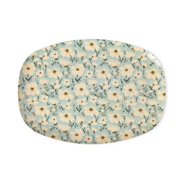 Rice πιάτο μελαμίνης 22x30 cm - Summer bloom - RICE