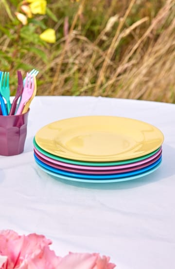 Rice μελαμινική πιατέλα Ø26 cm 6-pack - Show youre true colors - RICE