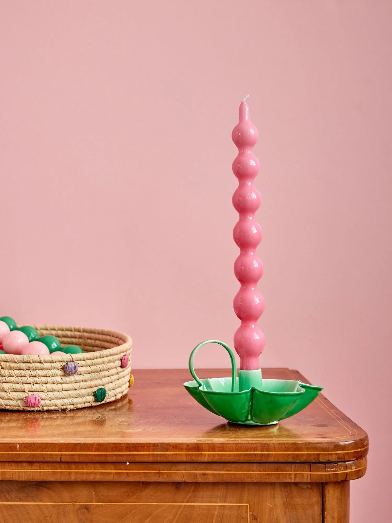 Κεριά Rice 30,2 cm 2-συσκευασία, Pink RICE