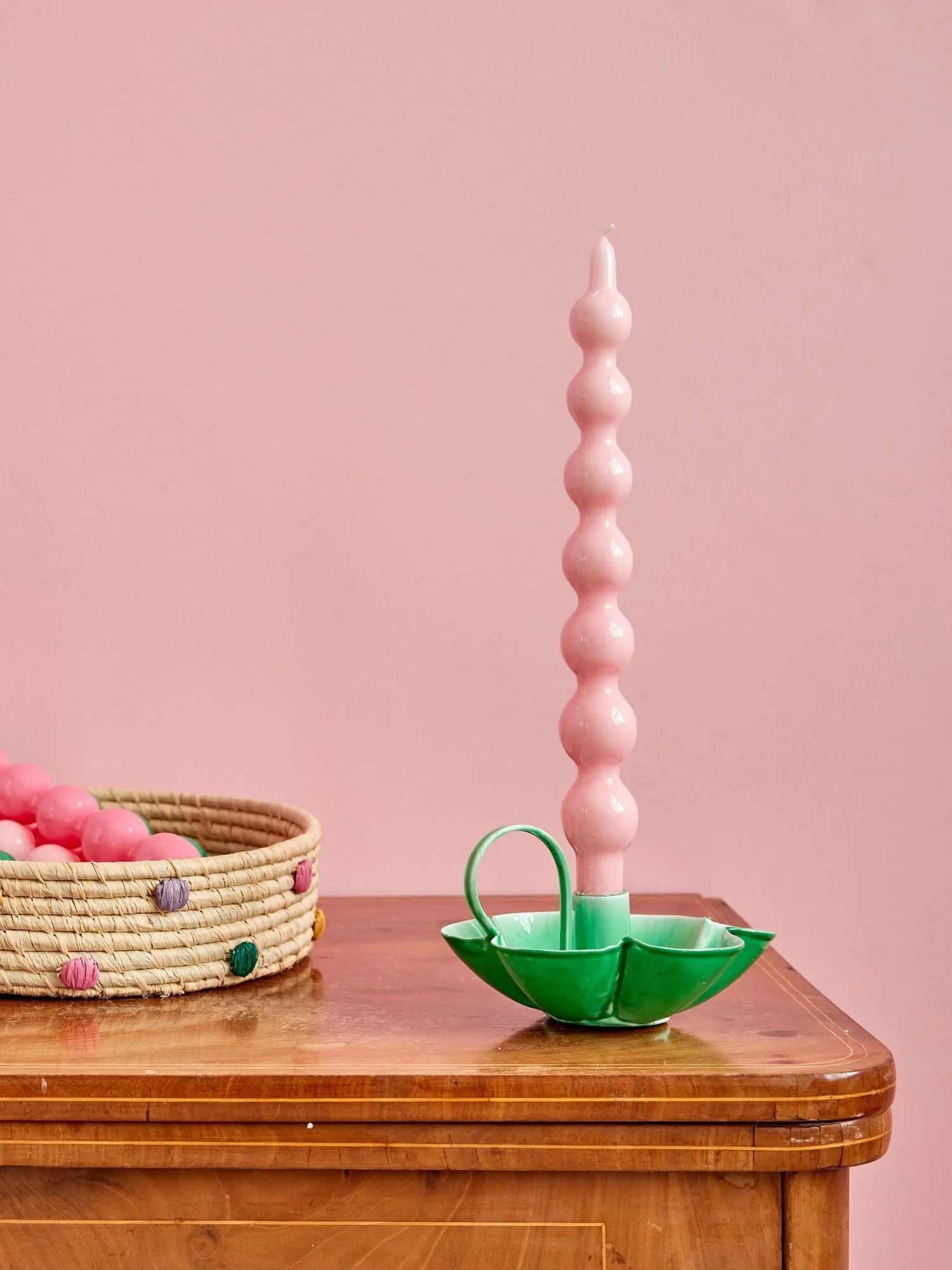 Κεριά Rice 30,2 cm 2-συσκευασία, Soft pink RICE