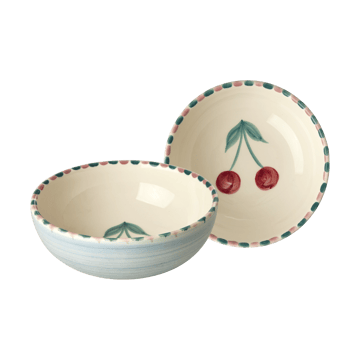 Rice κεραμικό μπολ 35 cl - Cherry-blue - RICE