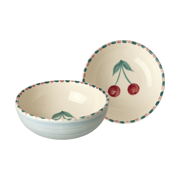 Rice κεραμικό μπολ 35 cl, Cherry-blue RICE