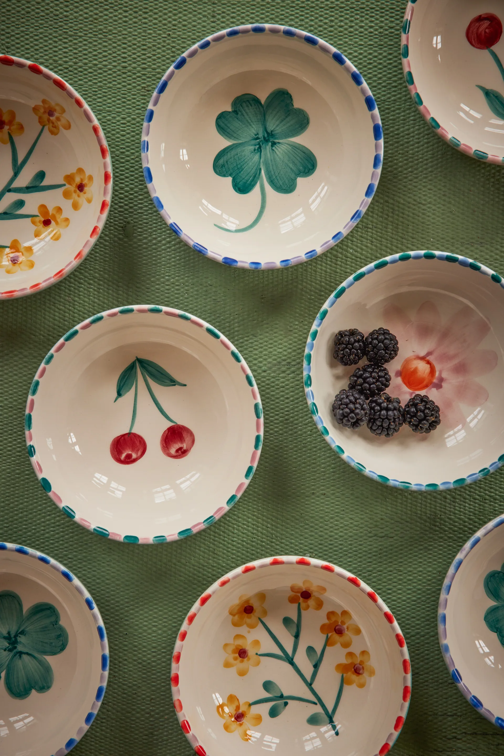 Rice κεραμικό μπολ 35 cl, Cherry-blue RICE