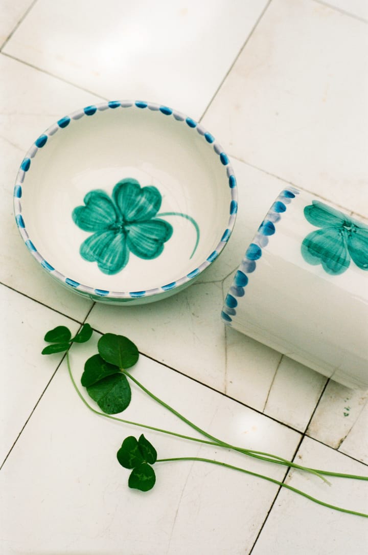 Rice κεραμικό μπολ 35 cl, Good Luck Clover-Soft green RICE