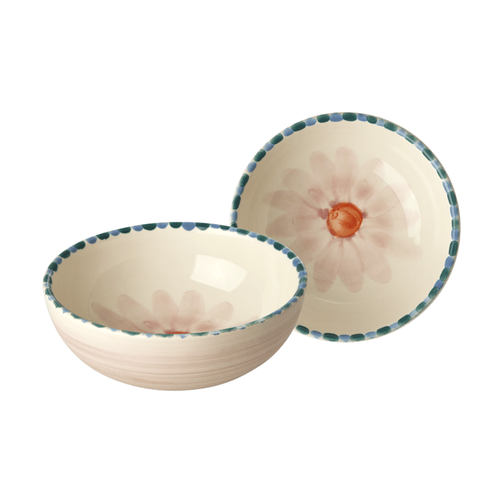 Rice κεραμικό μπολ 35 cl, Soft Pink Flower-lavender RICE