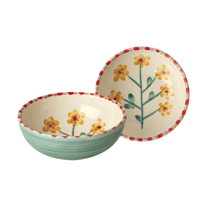 Rice κεραμικό μπολ 35 cl, Yellow Flower-jade RICE