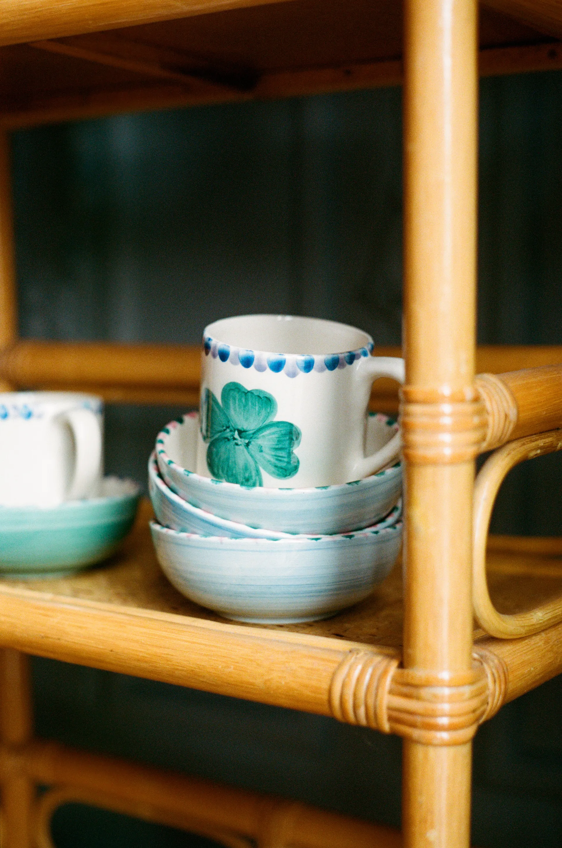 Rice κεραμική κούπα 42 cl, Good Luck Clover RICE