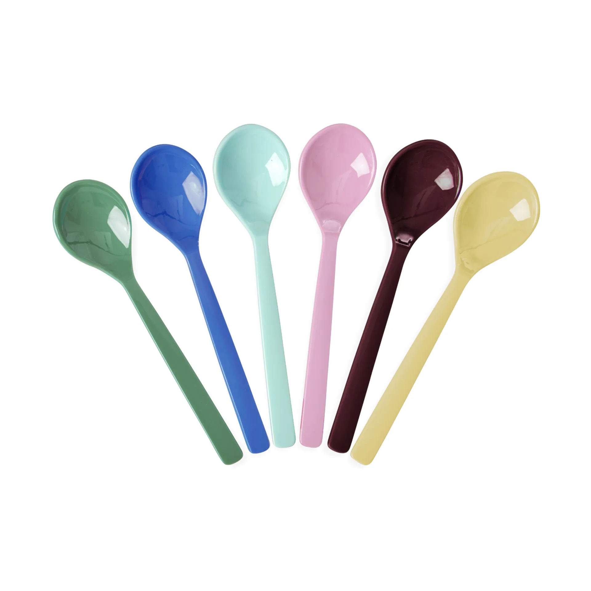 Rice κουτάλι μελαμίνης Συσκευασία 6-pack, Show youre true colors RICE