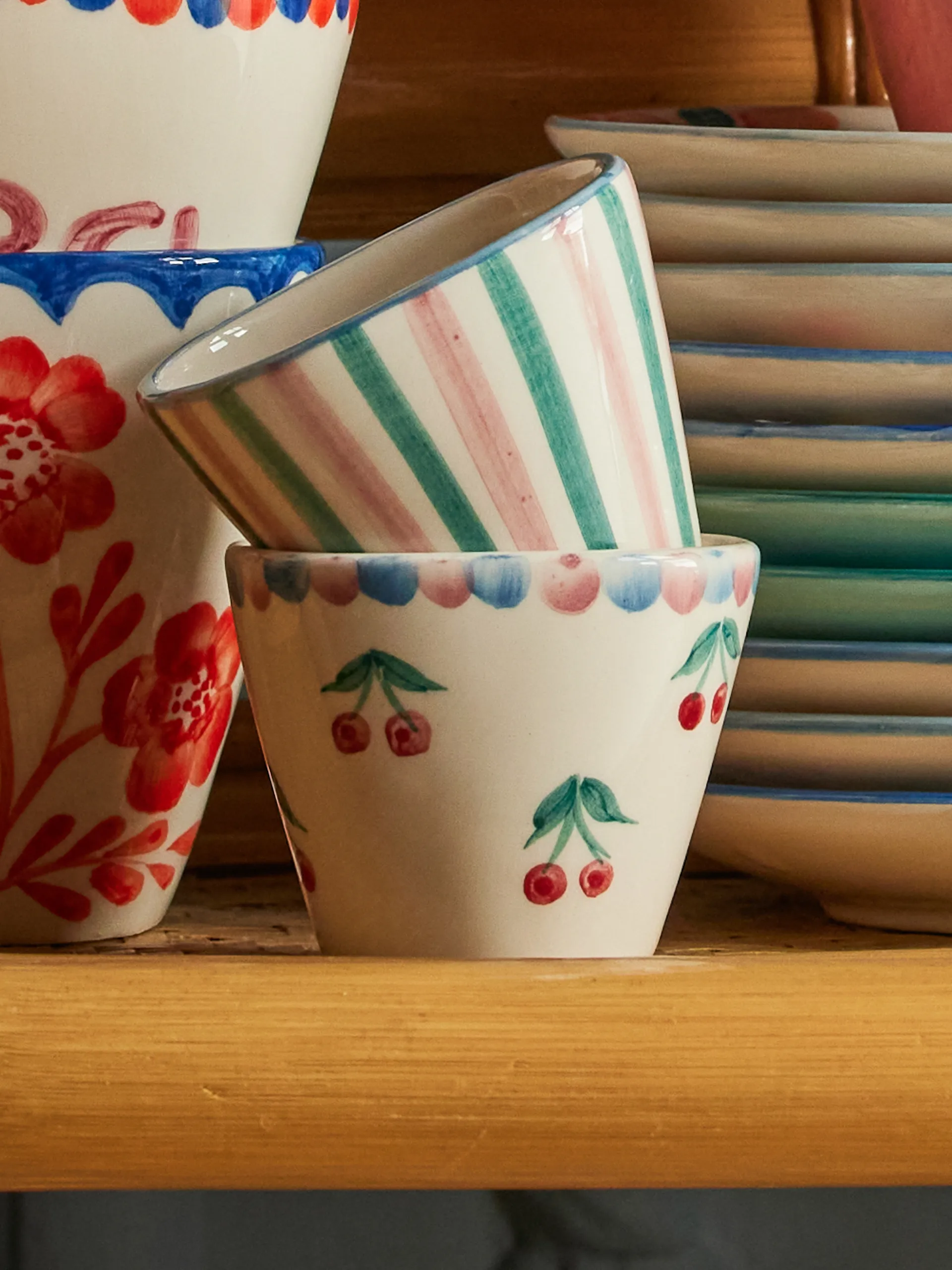 Rice κεραμική κούπα εσπρέσο 7 cl, Cherry RICE