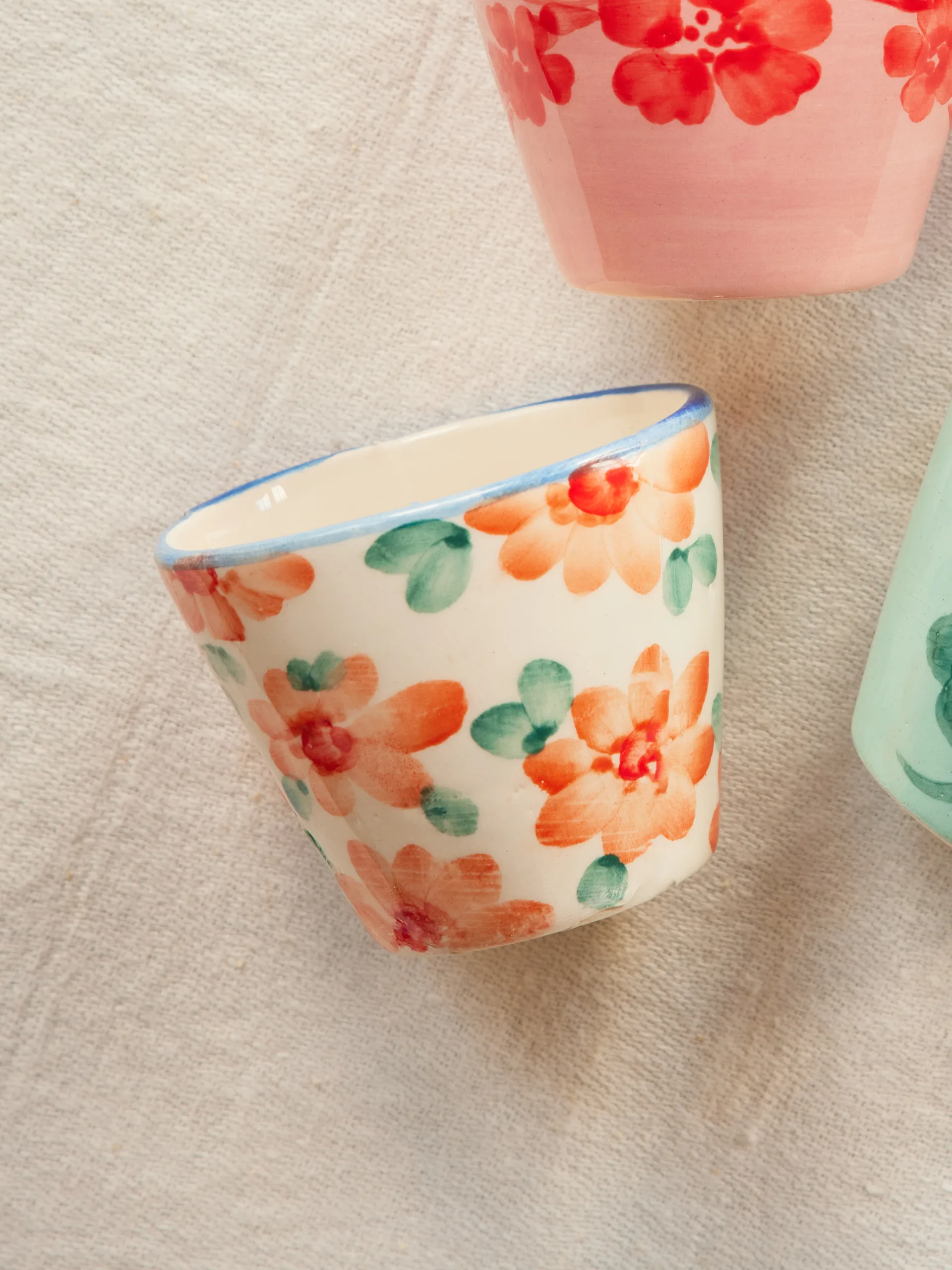 Rice κεραμική κούπα εσπρέσο 7 cl, Orange RICE